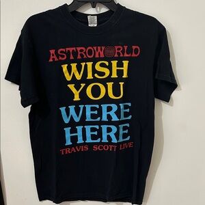 Astroworld Tour Travis Scott Graphic T